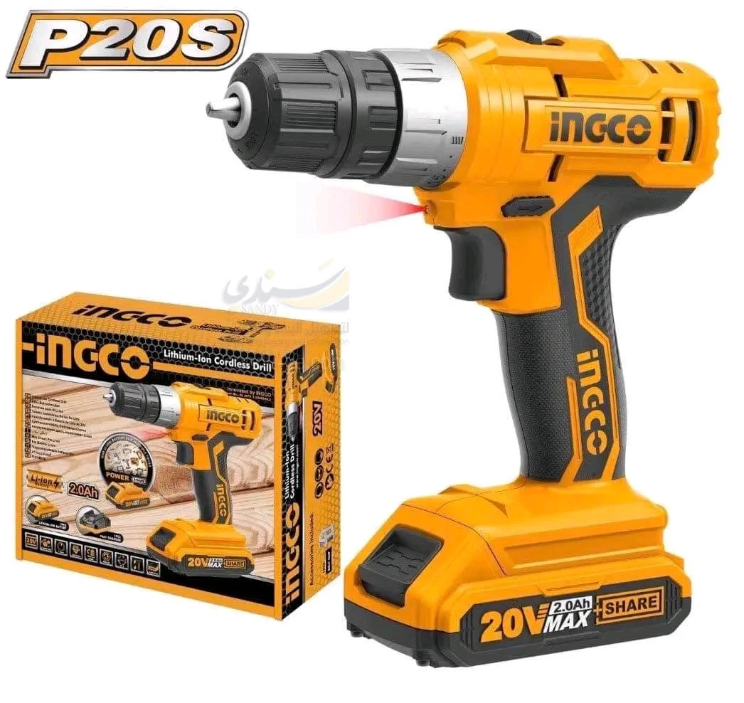 دريل بطارية ليثيوم 20 فولت CIDLI20668