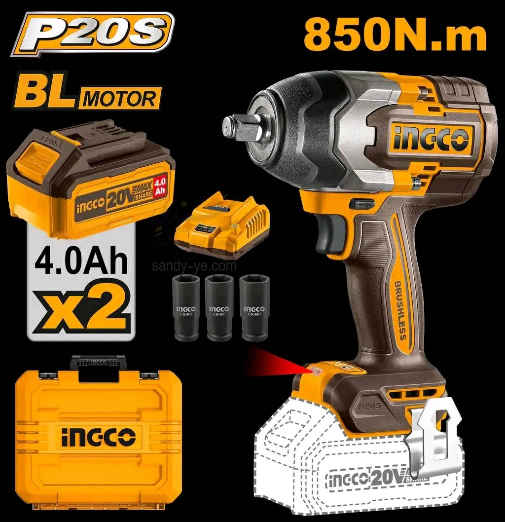 دريل فك صواميل بطارية ليثيوم   20 فولت CIDLI2085