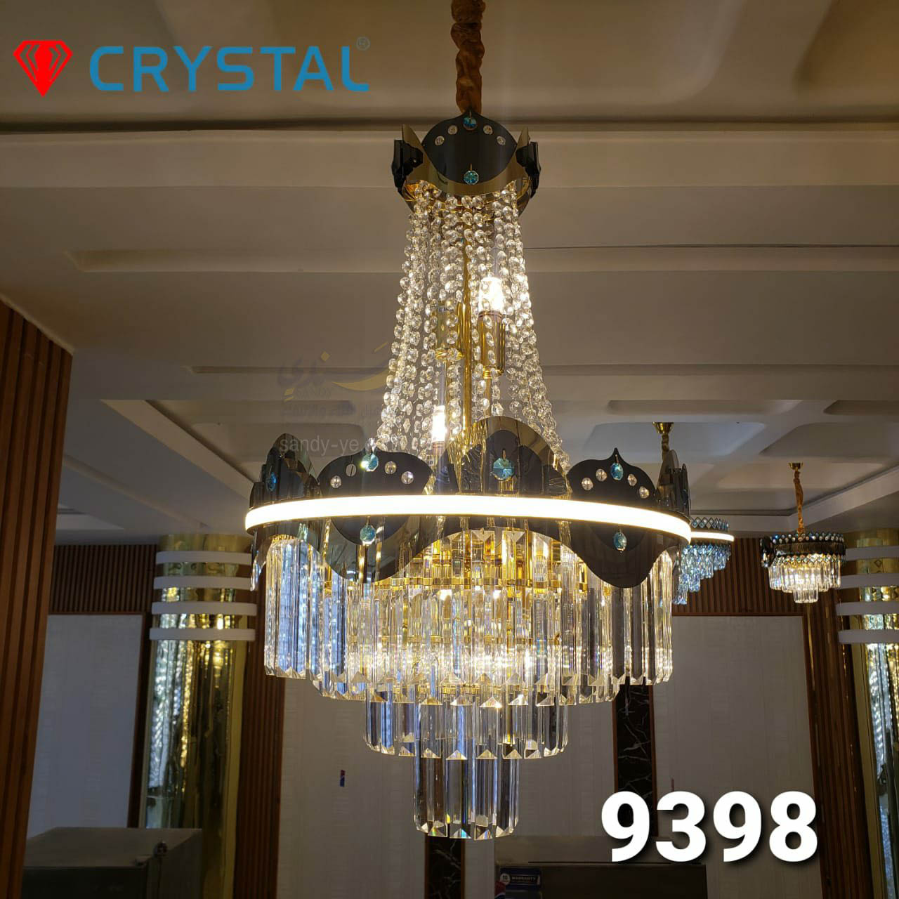 GD 9398 - 500 *H750نجف علاقي كرستال