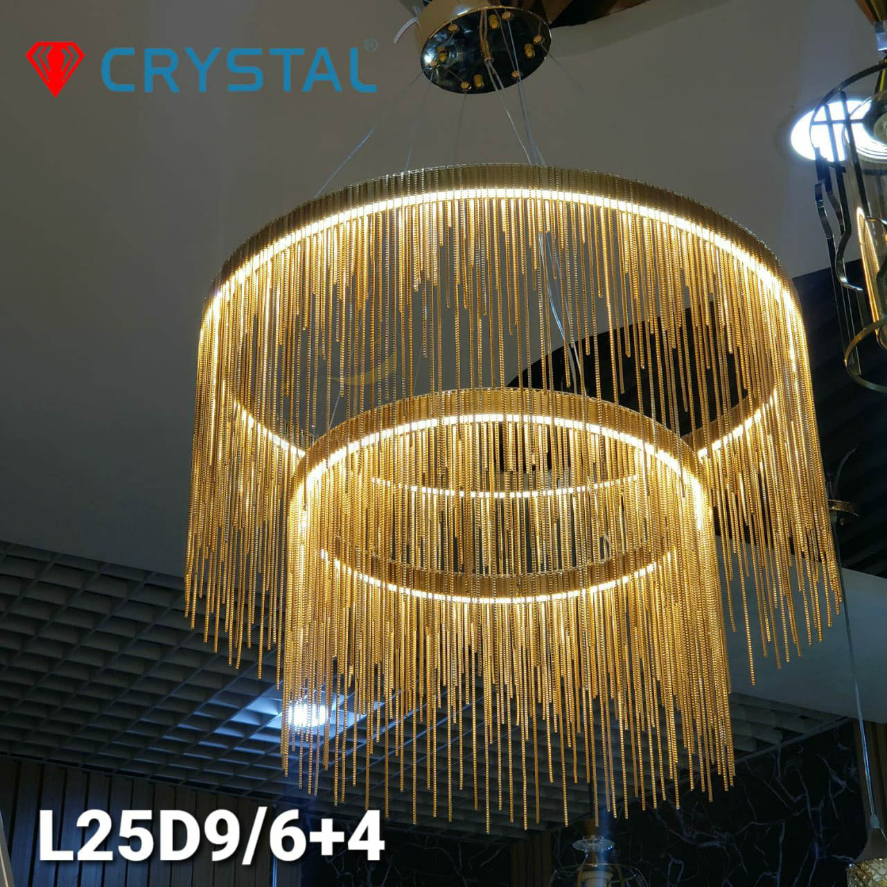نجف علاقي كرستـــــال L25D9/ 6+4 GD