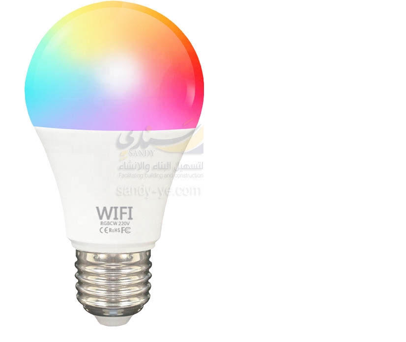 لميات 9 وات MW ملون - احمر