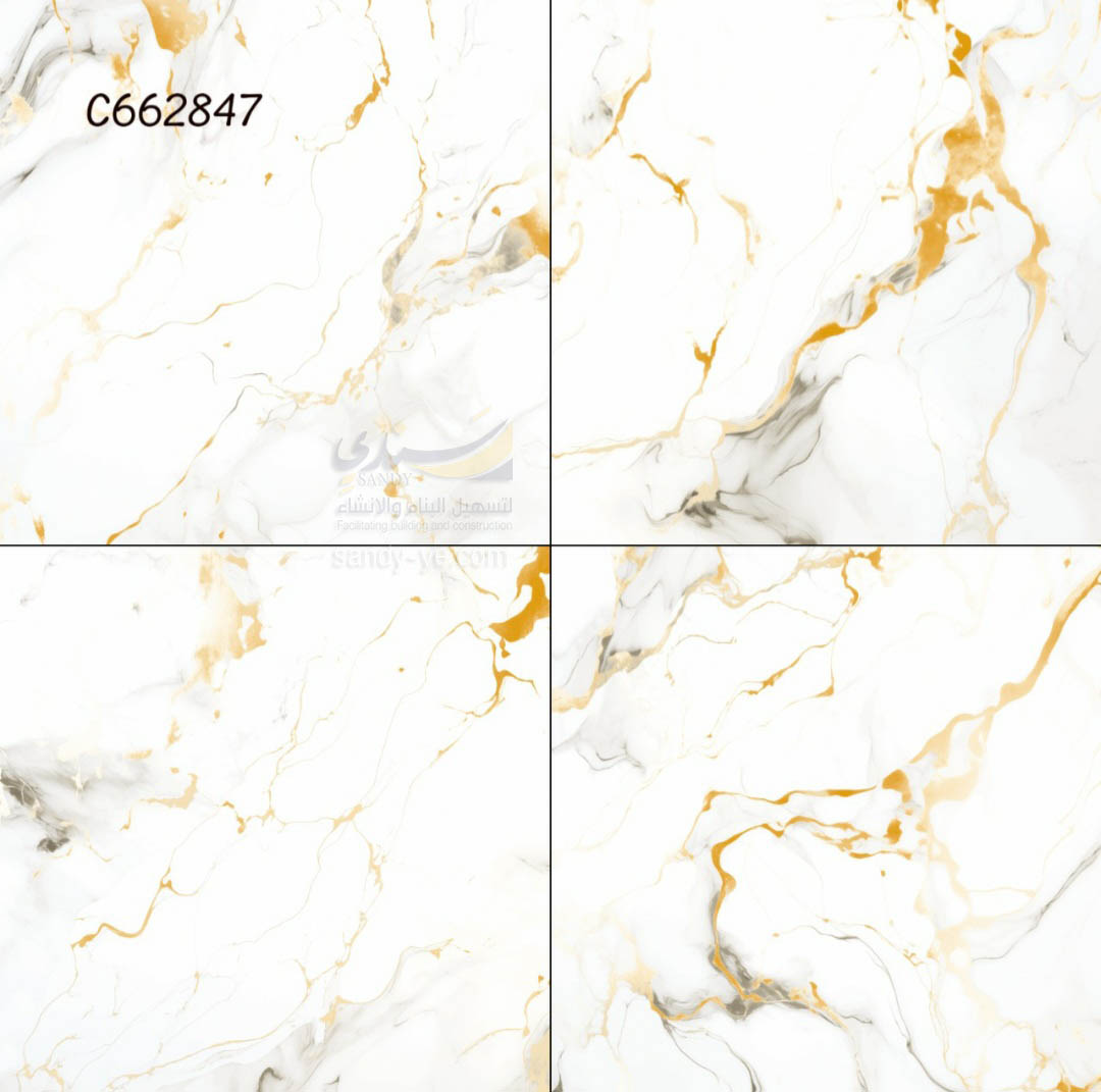 سيراميك 60*60 سعودي فرز اول قطع ليزر الياقوت 