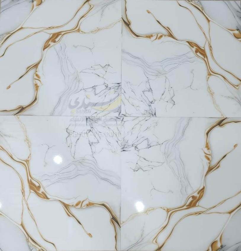 سيراميك 60*60 سعودي فرز اول قطع ليزر الياقوت 