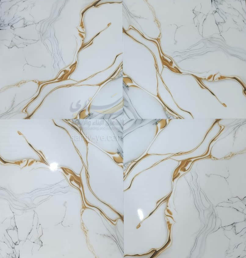 سيراميك 60*60 سعودي فرز اول قطع ليزر الياقوت