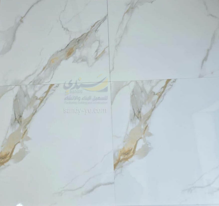 سيراميك 60*60 سعودي فرز اول قطع ليزر الياقوت 