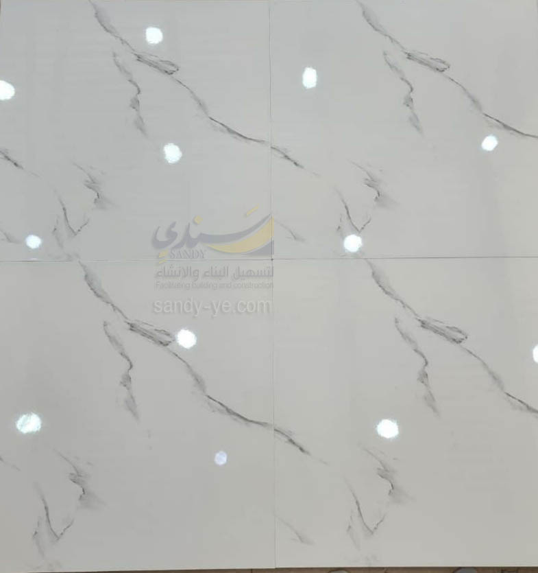 سيراميك 60*60 سعودي فرز اول قطع ليزر الياقوت 