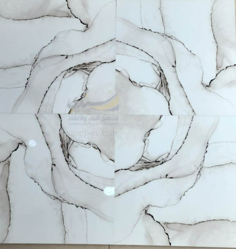 سيراميك 60*60 سعودي فرز اول قطع ليزر الياقوت 